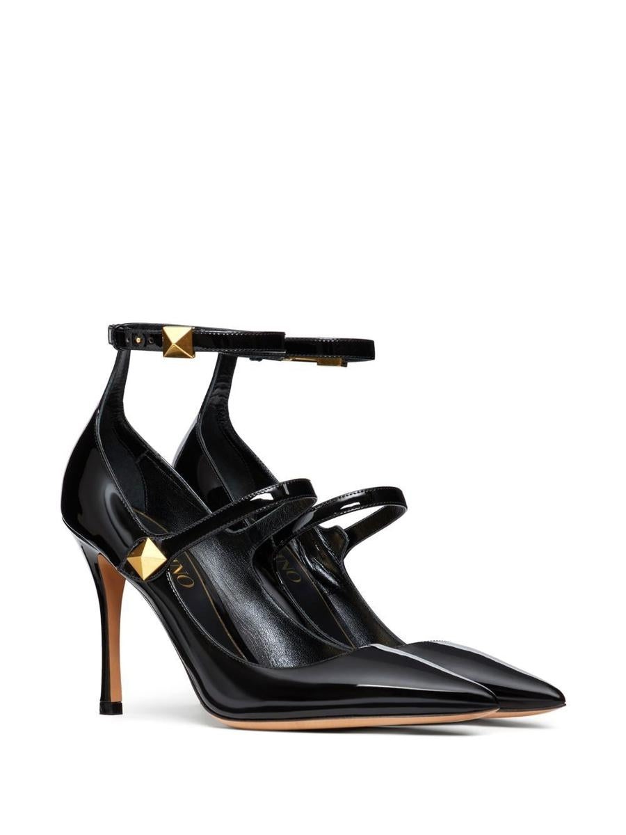 VALENTINO GARAVANI TIPTOE LEATHER PUMPS - 5