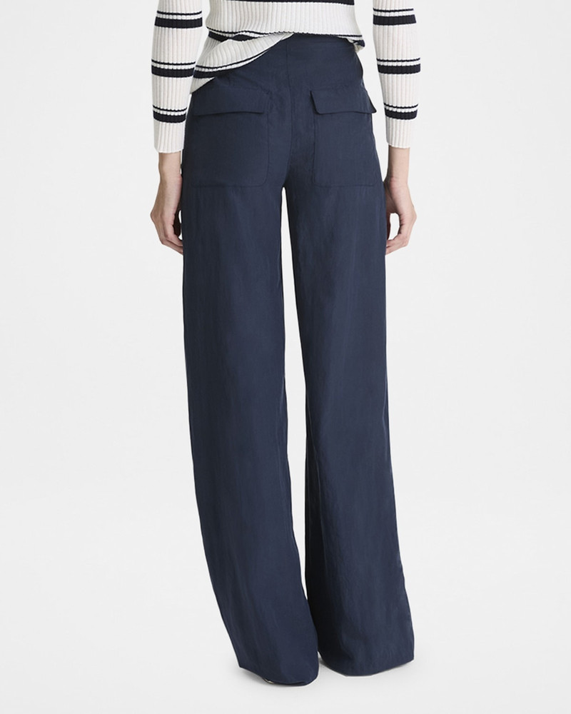 Vince Mid-Rise Wide-Leg Utility Drawstring Pants outlook