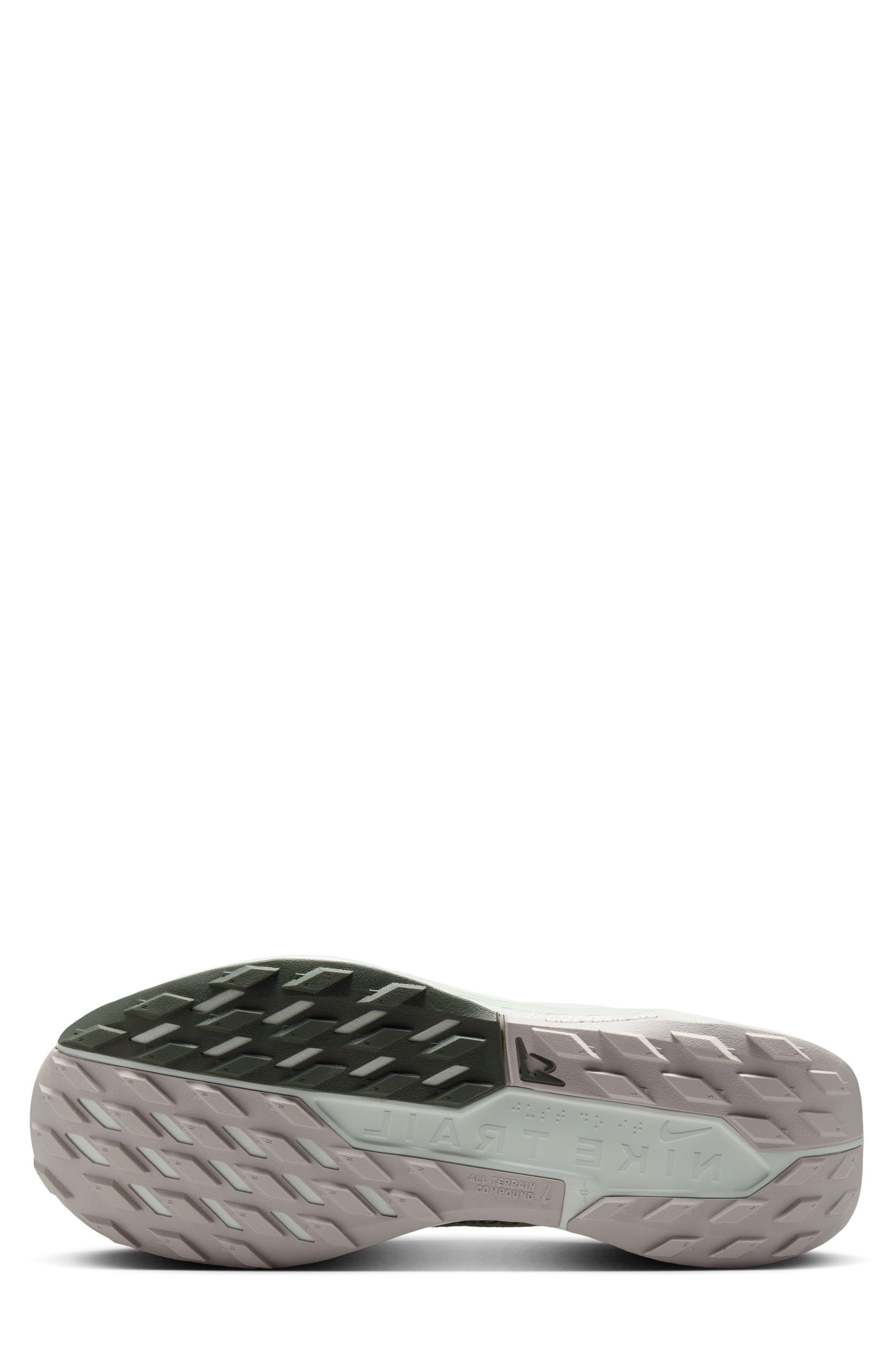 Nike Pegasus Trail 5 Gore-Tex® Waterproof Running Shoe in White/Sequoia/Silver at Nordstrom - 4