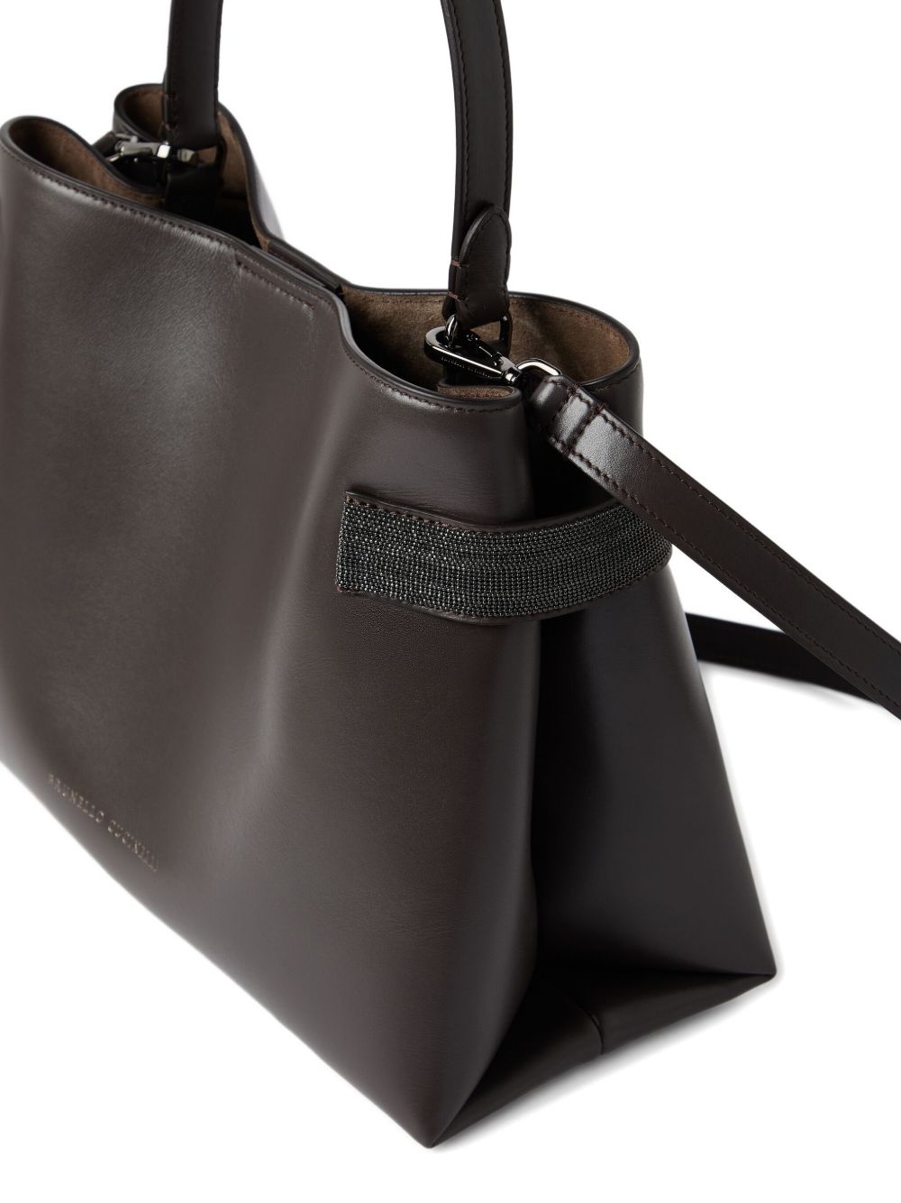 Essence leather tote bag - 4