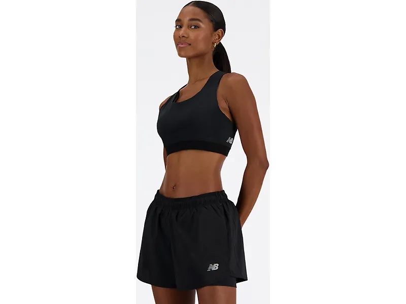 New Balance Sleek Medium Support Pocket Sports Bra - 2
