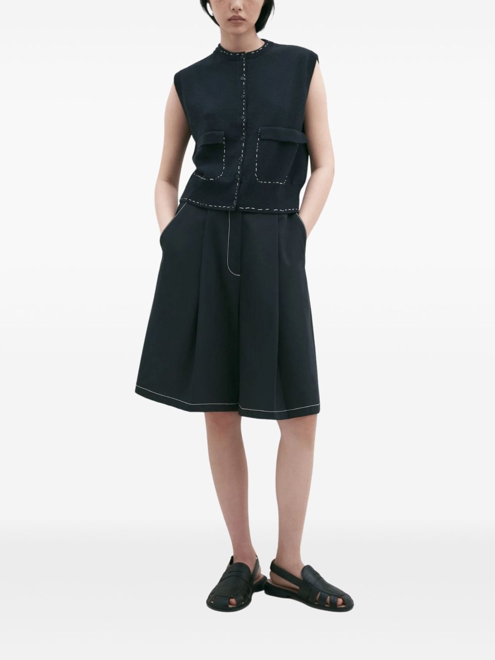 stitched vest - 2
