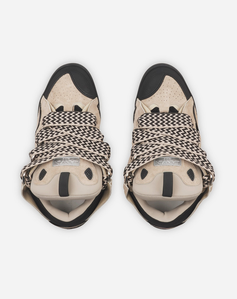 LEATHER CURB SNEAKERS 3