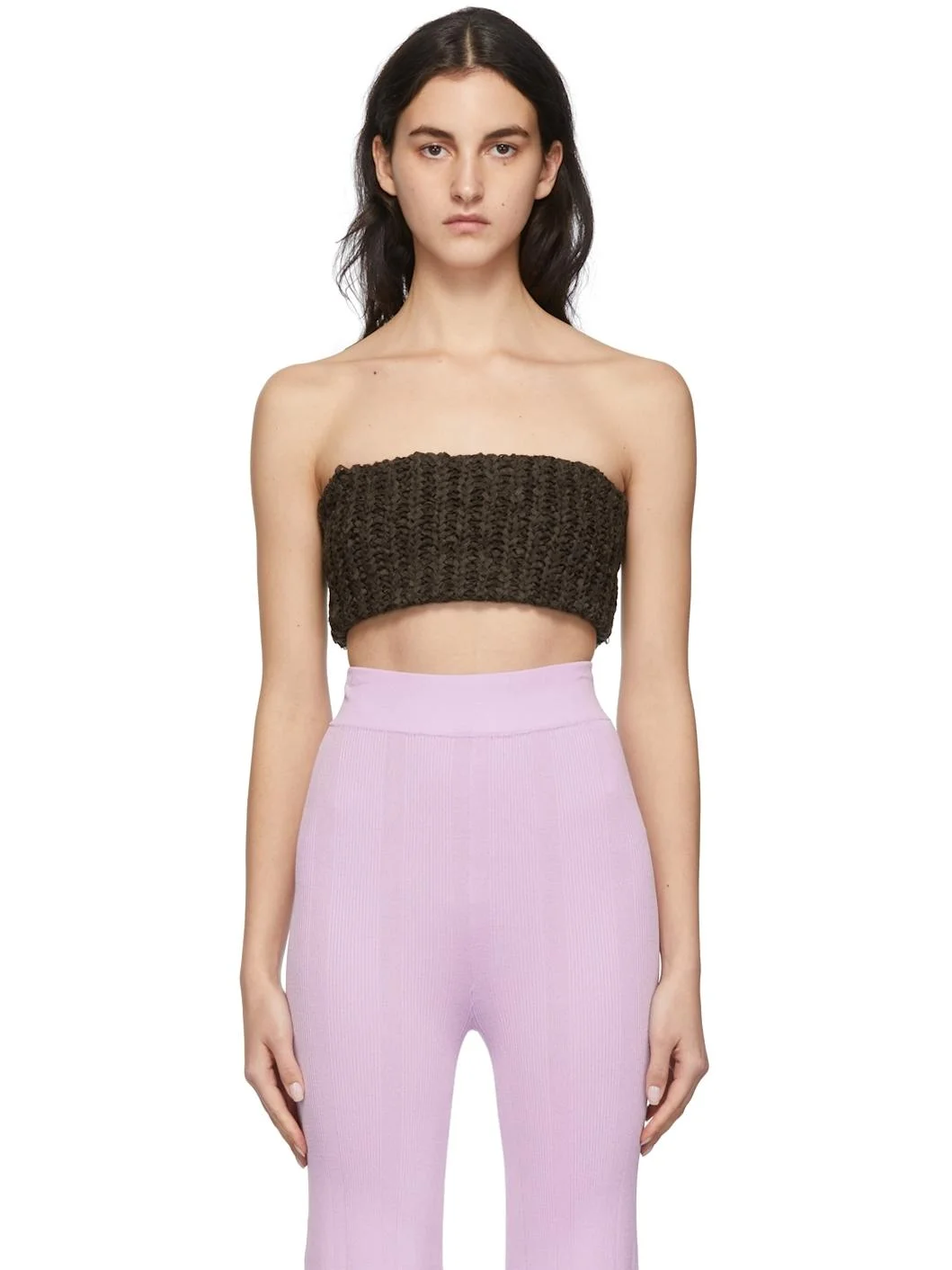 Brown Miana Tube Top - 1