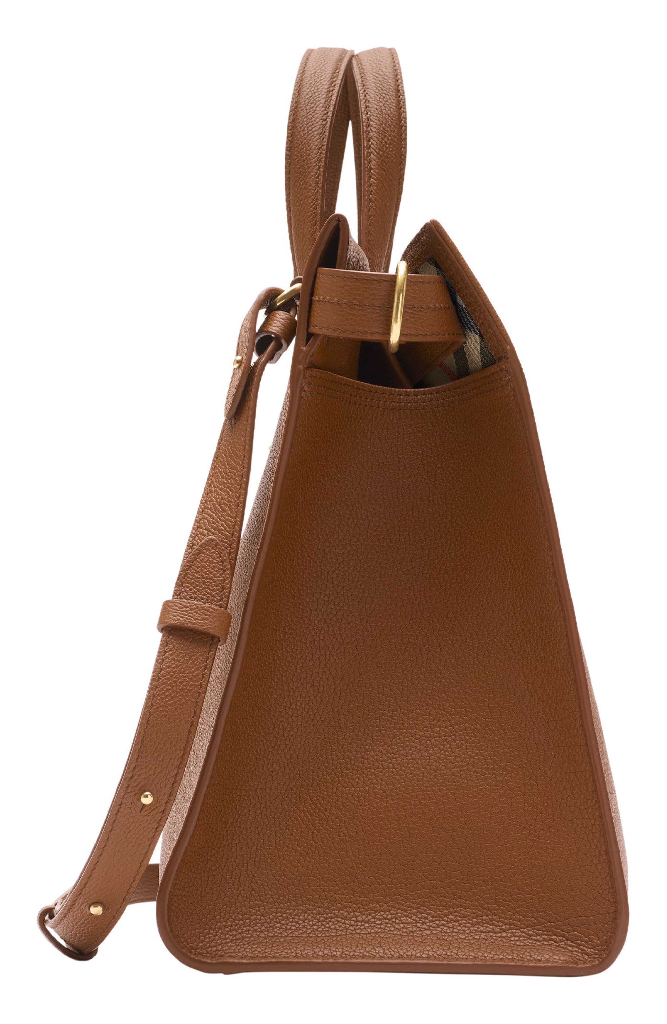 burberry Medium Cotswolds Leather Tote in Hazel at Nordstrom - 6