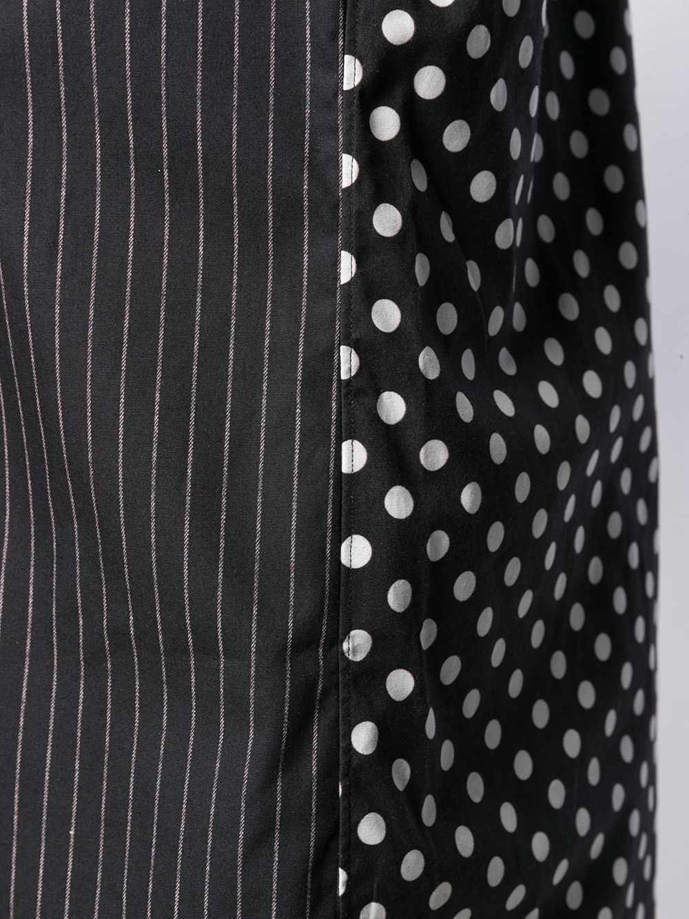 cdg pinstripe button up shirt - 5