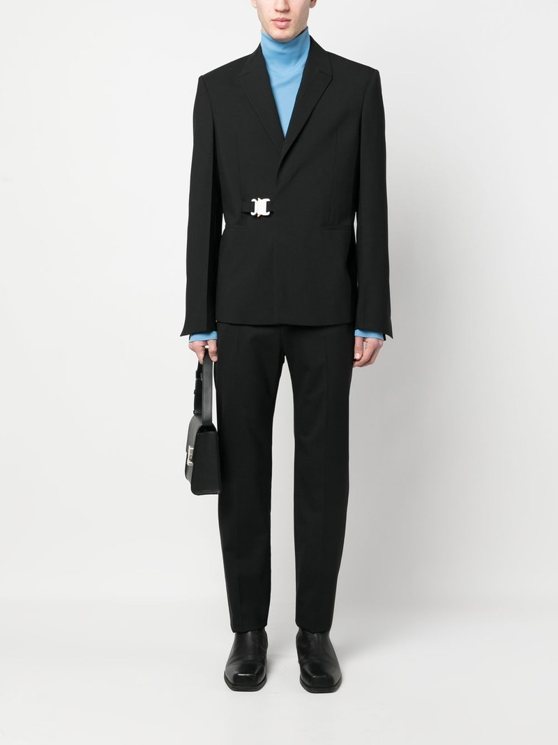 1017 ALYX 9SM clip-buckle straight leg trousers outlook