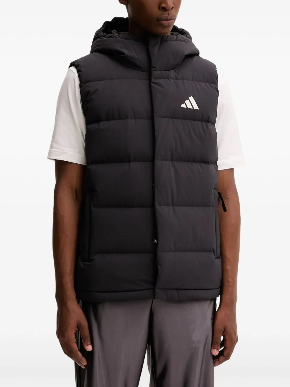Helionic hooded gilet - 1