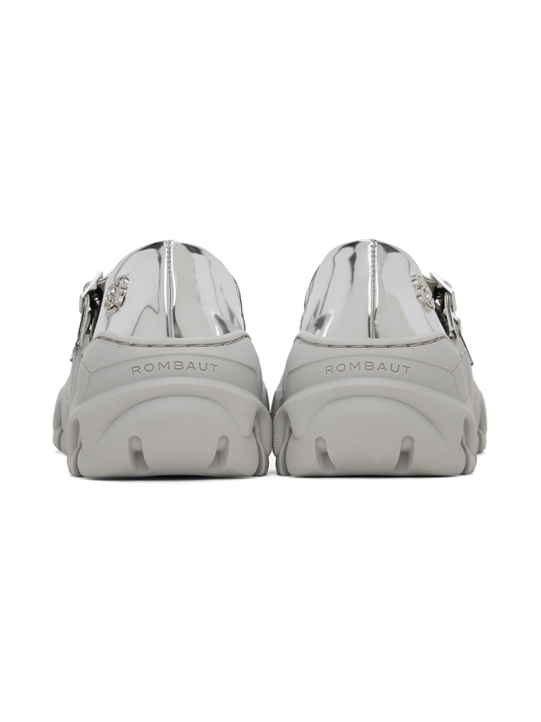 SSENSE Exclusive Silver Boccaccio II MJ Ballerina Flats - 2