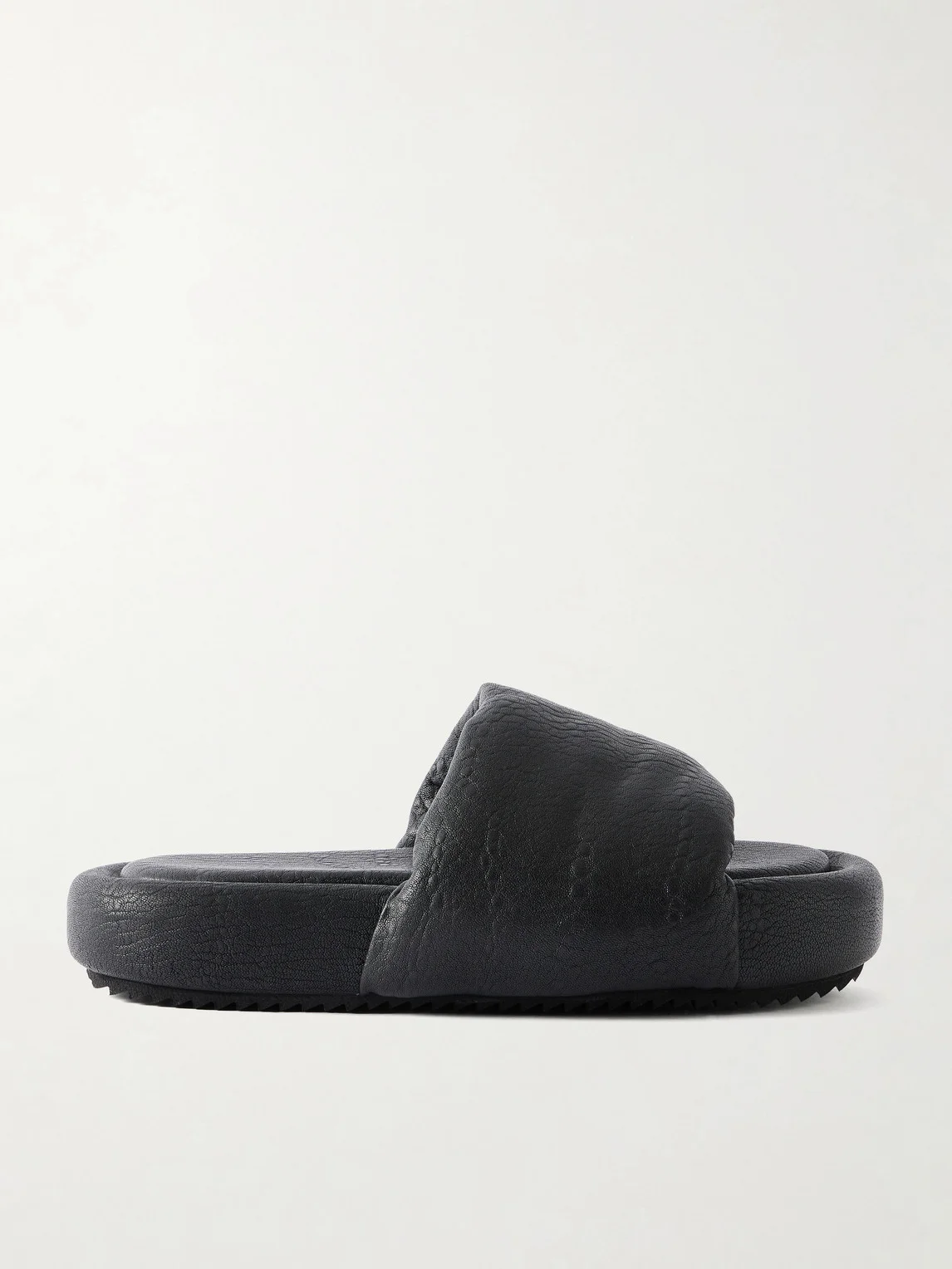Chancla Full-Grained Leather Slides - 1