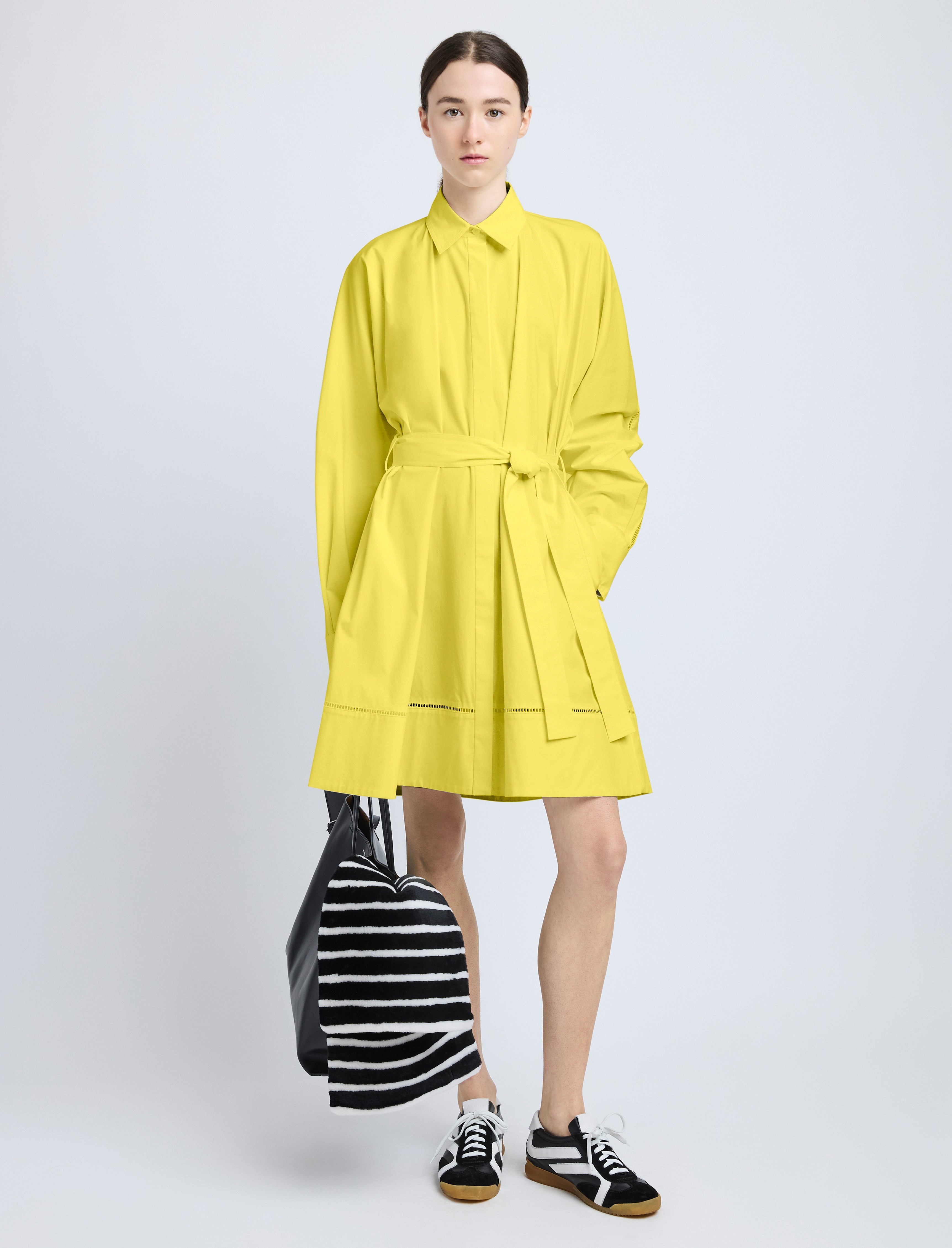 Sammy Dress in Eco Cotton Poplin - 2