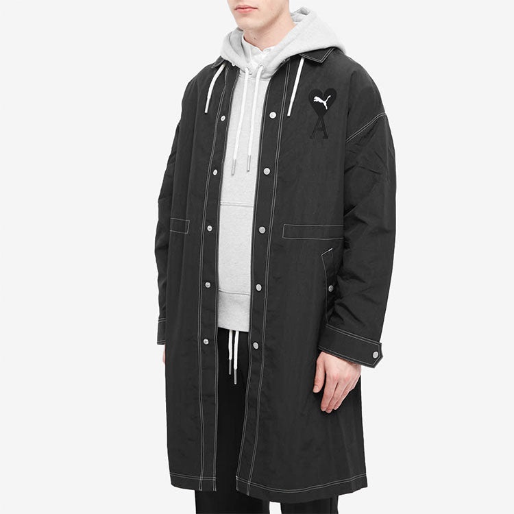 PUMA X AMI Light Nylon Jacket 'Black' 534064-01 - 4
