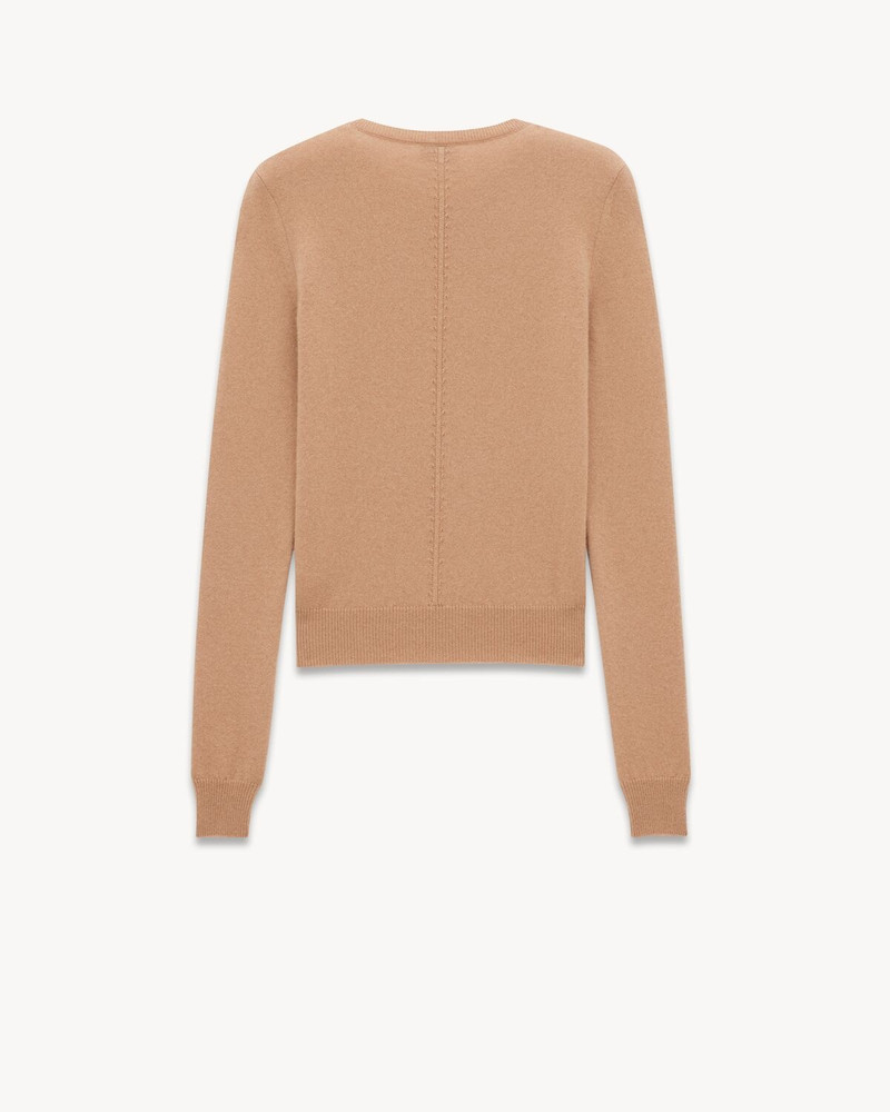 SAINT LAURENT OPENWORK SWEATER IN CASHMERE outlook