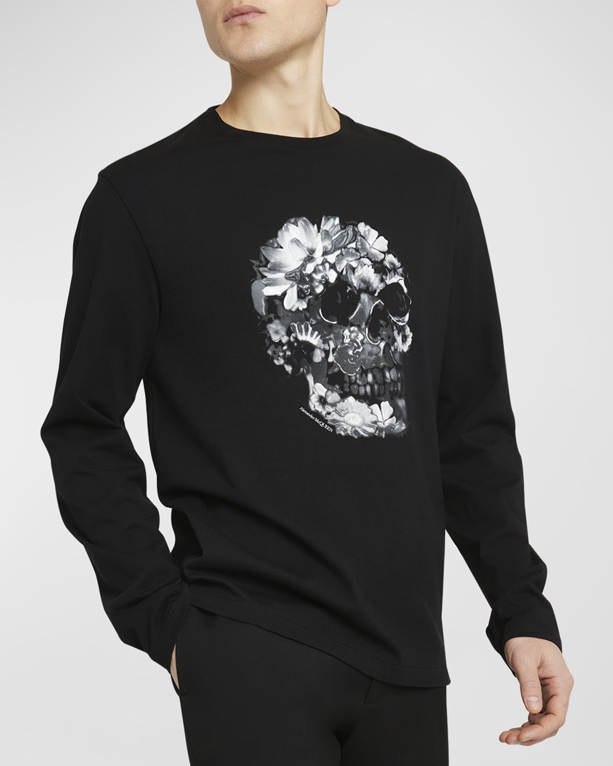Men's Skull-Print T-Shirt - 5