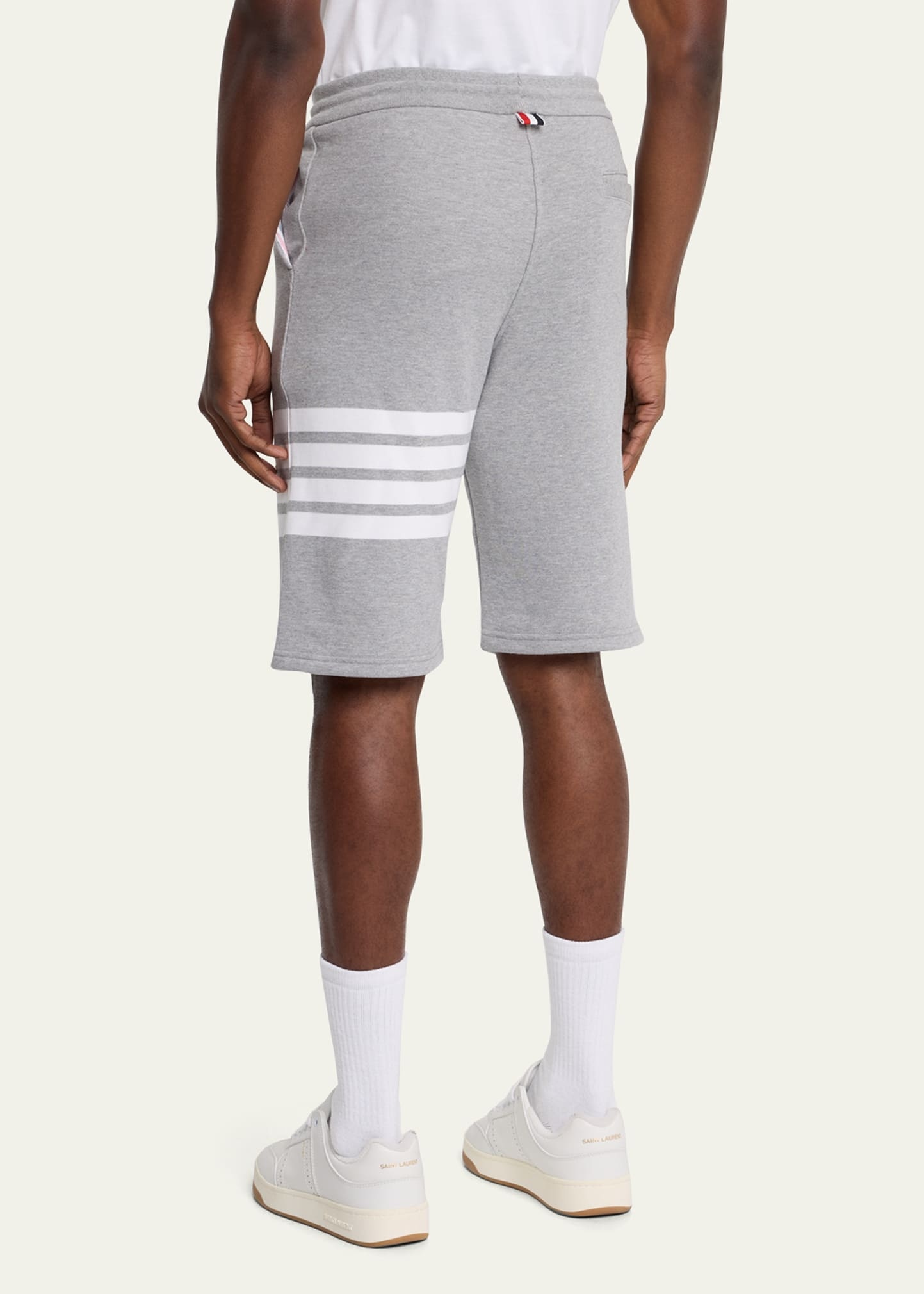 Men's 4-Bar Basic Terry Sweat Shorts - 3
