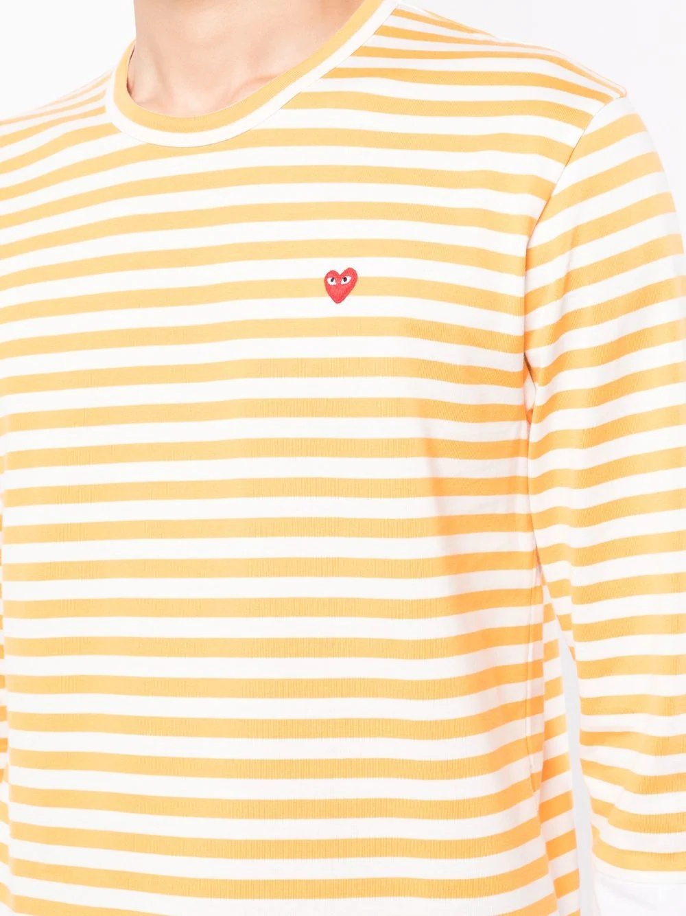 long-sleeve striped T-shirt - 5