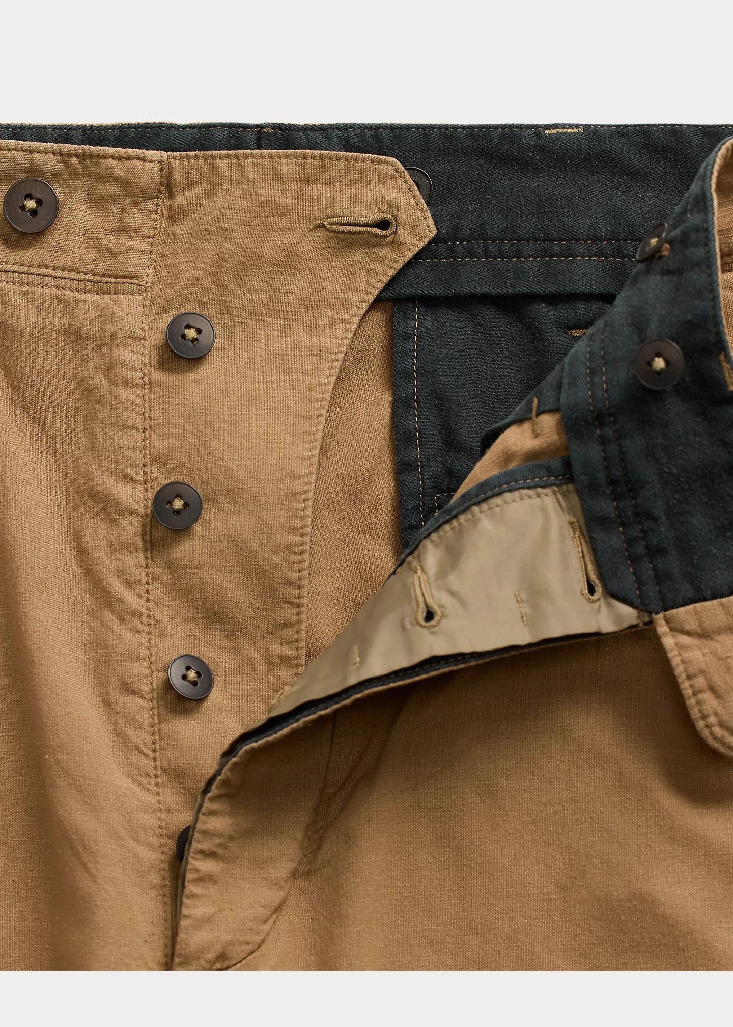 Pleated Cotton-Linen Pant - 6