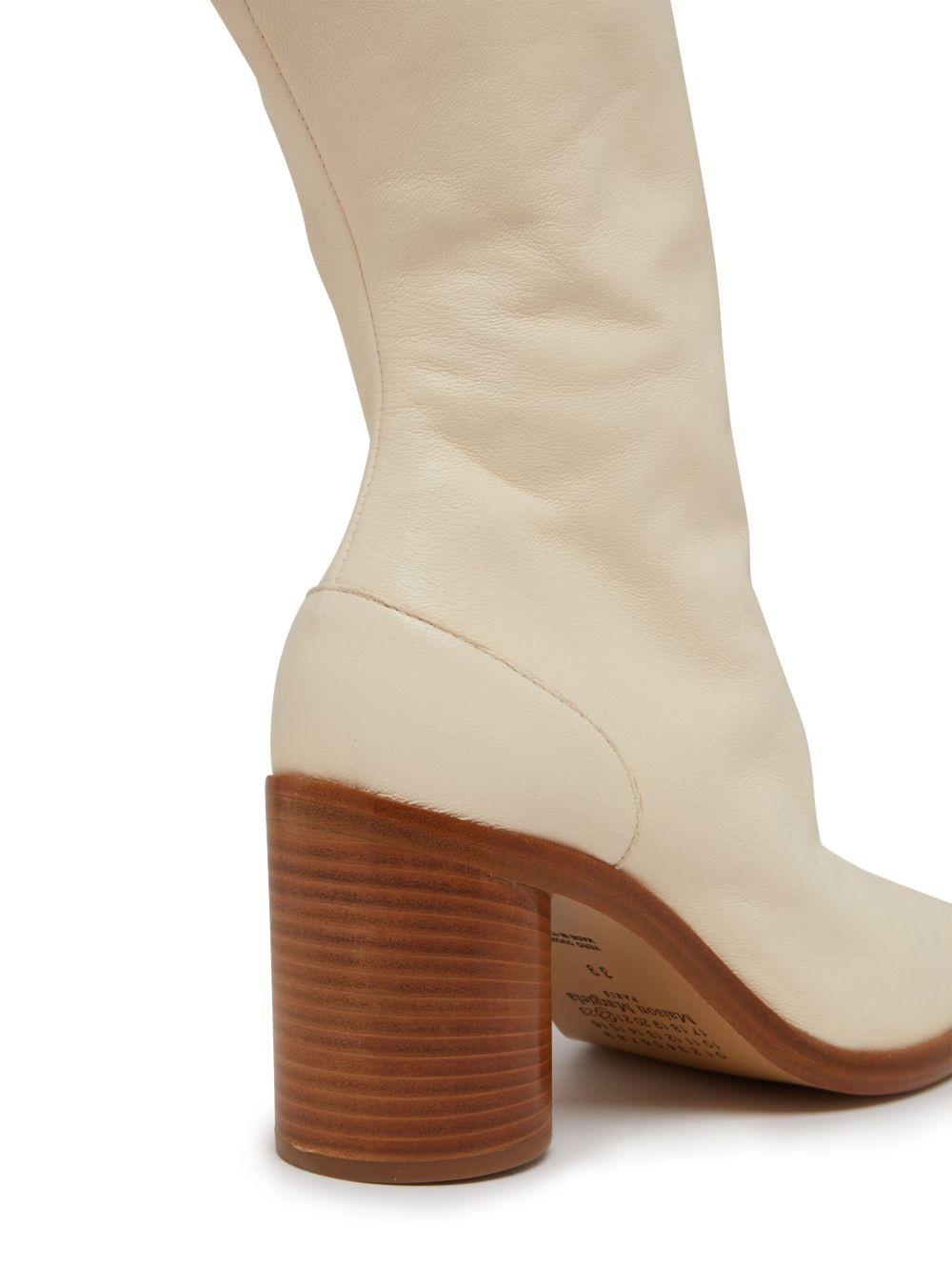 Tabi 80mm leather boots - 4