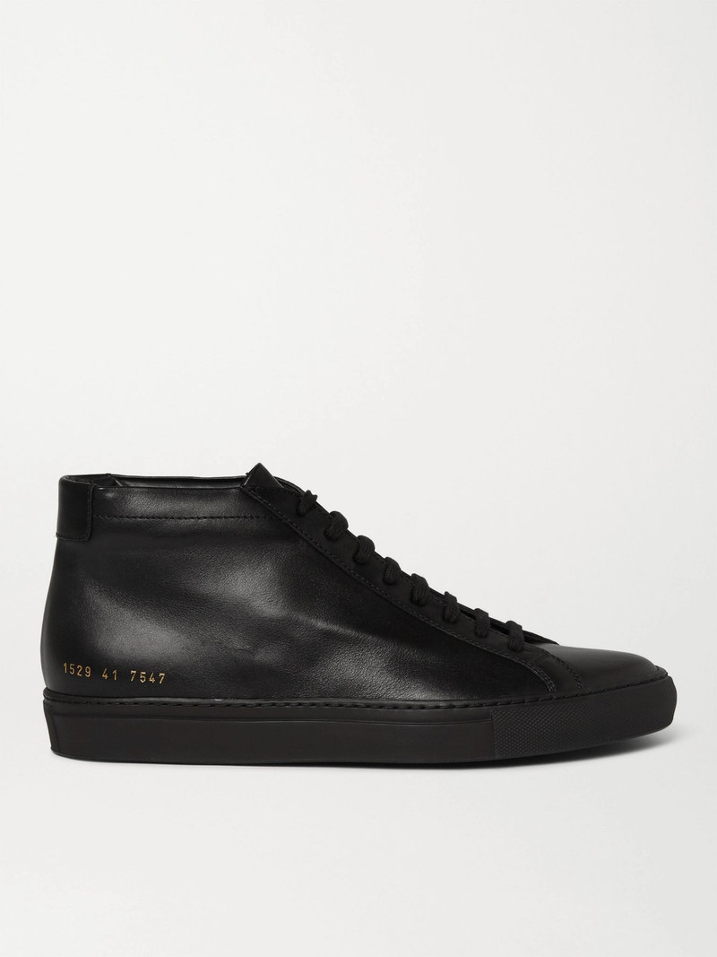 Original Achilles Leather High-Top Sneakers Black 1