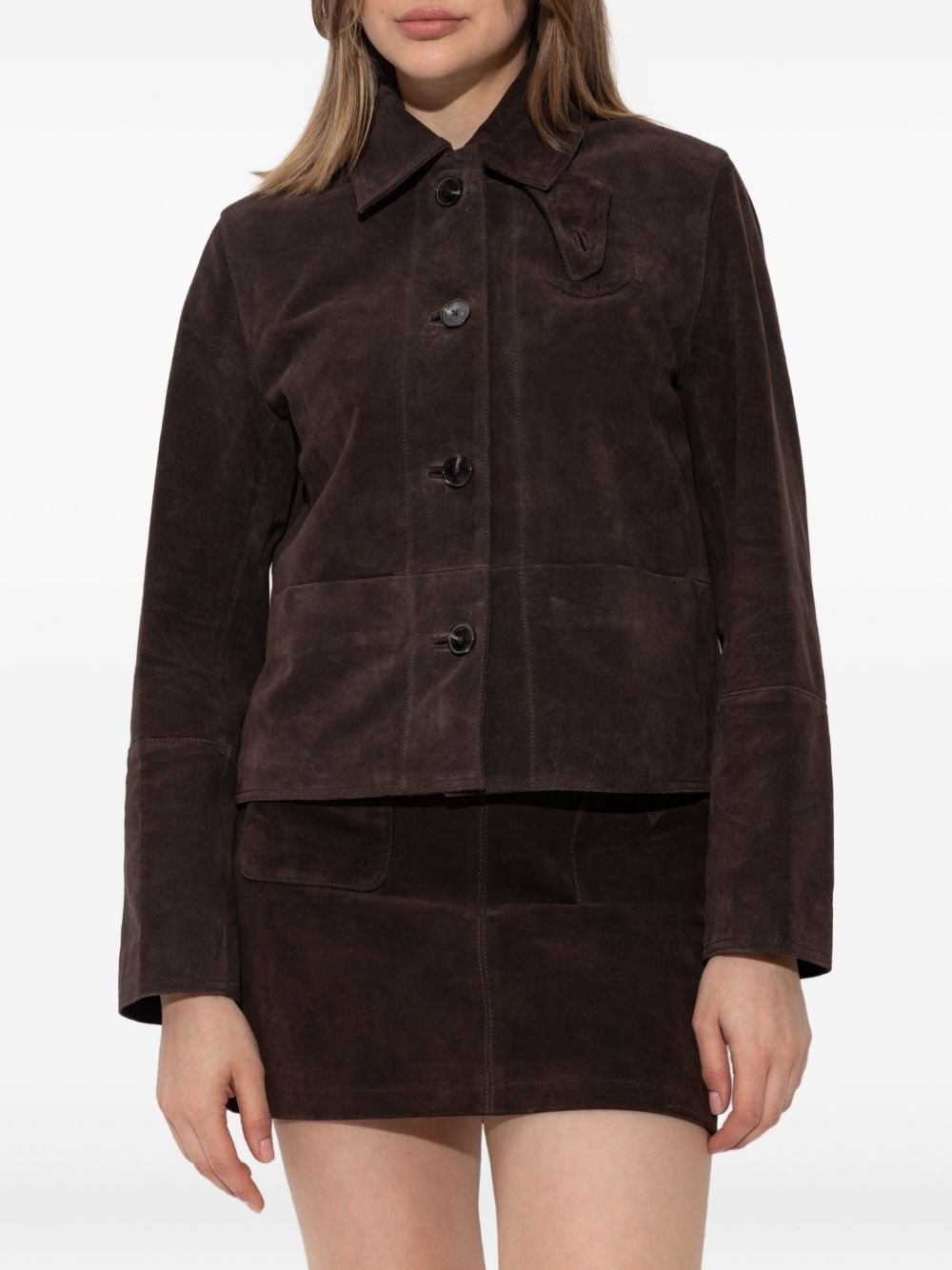 Lessa button-up jacket - 3
