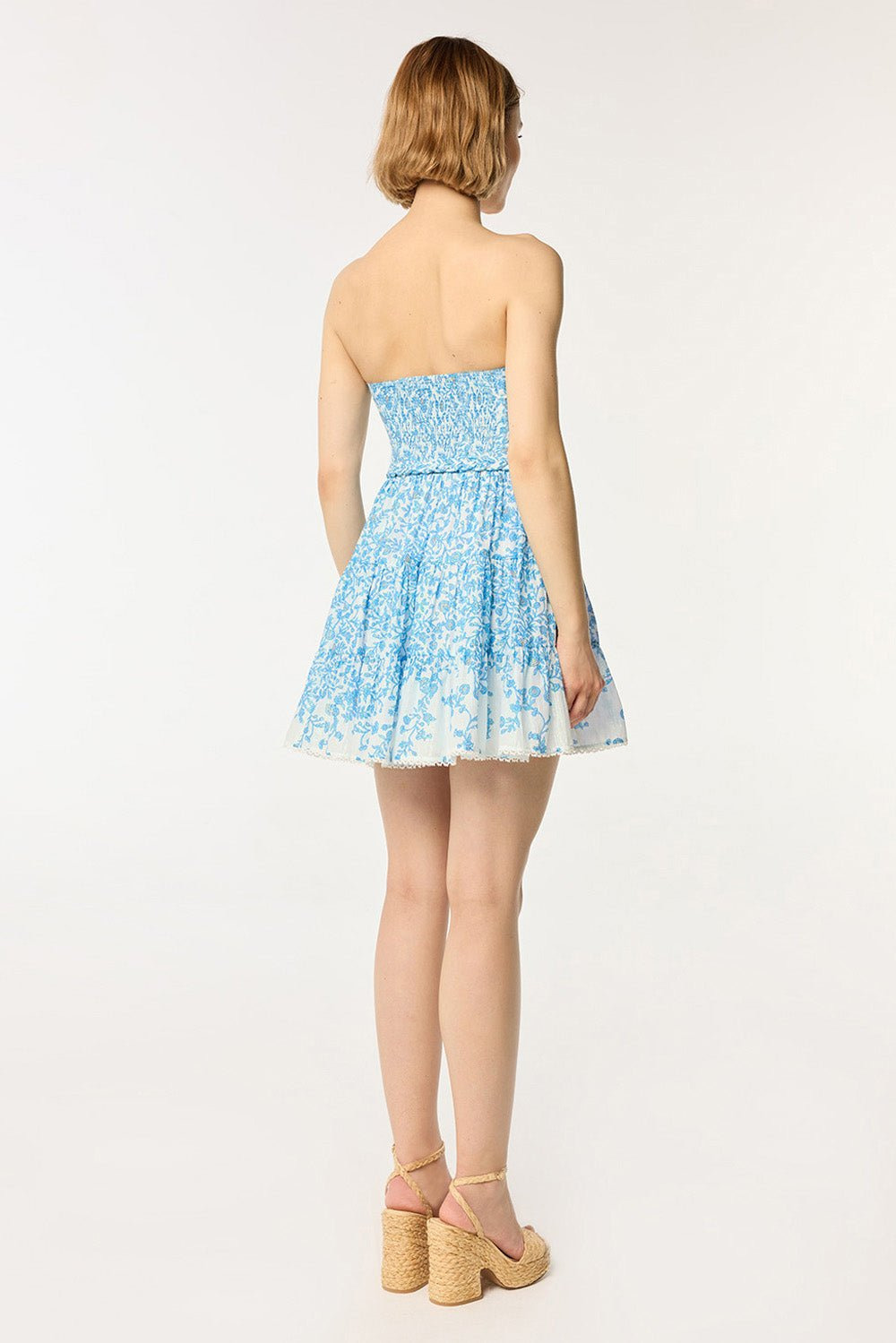 Bandeau Dress Christine - Blue Lazuli - 3