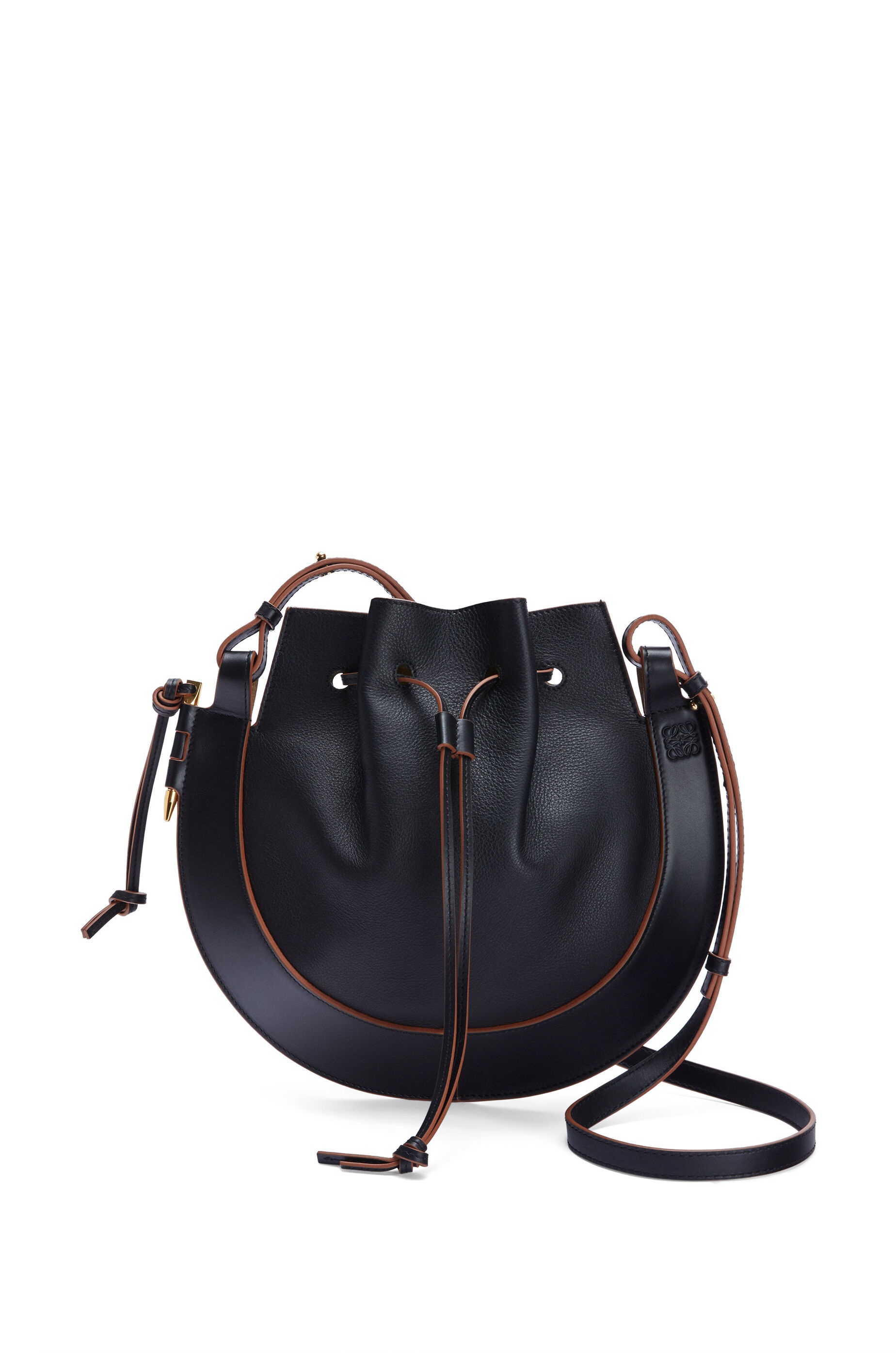 Small Horseshoe bag in nappa calfskin - 1