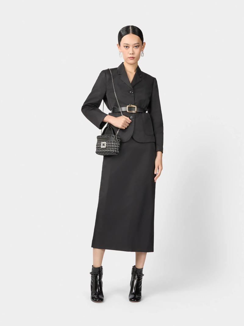 Roger Vivier Vanity Très Vivier Micro Bag in tweed outlook