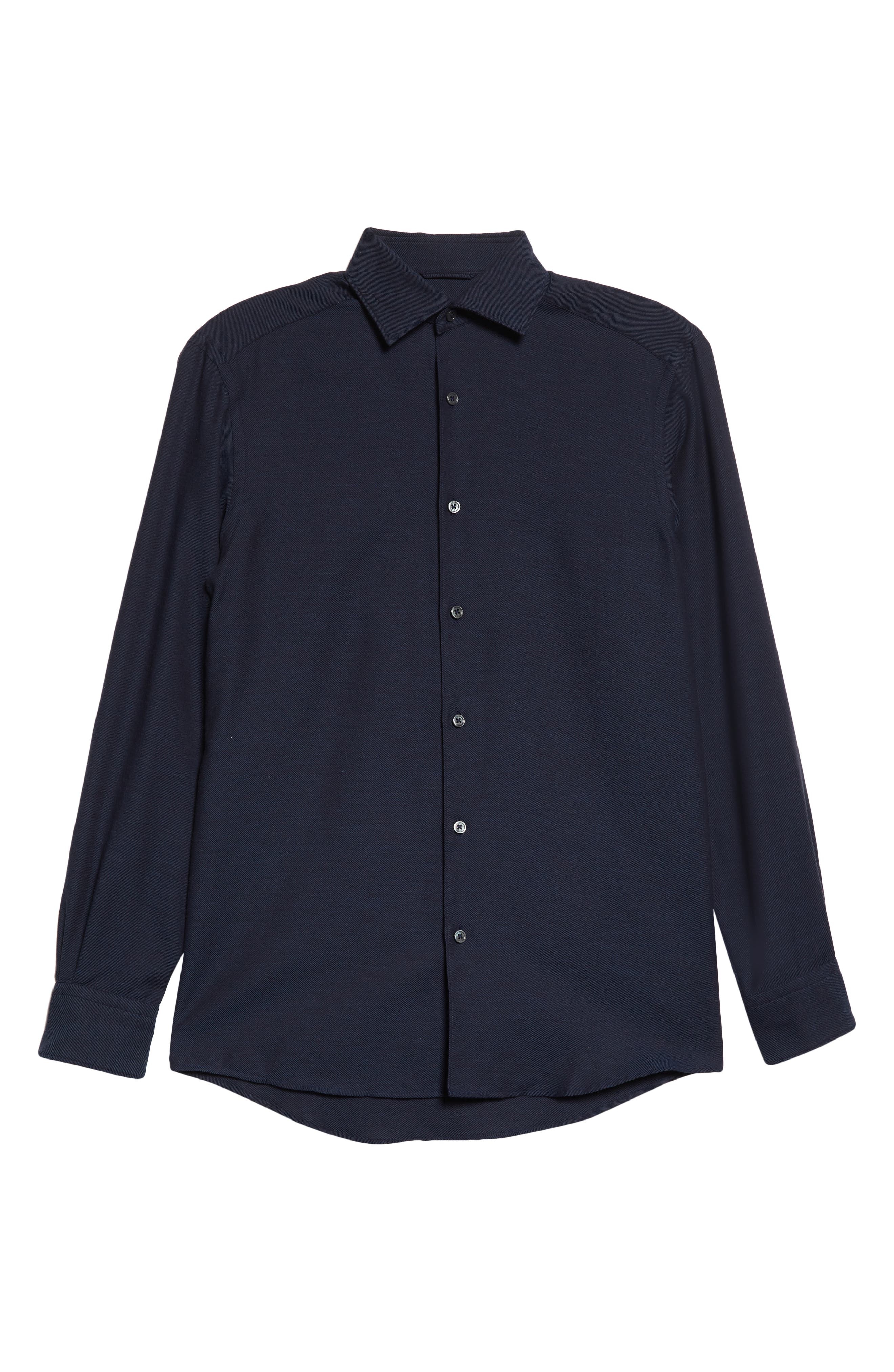 Cashco Cotton & Cashmere Button-Up Shirt - 5