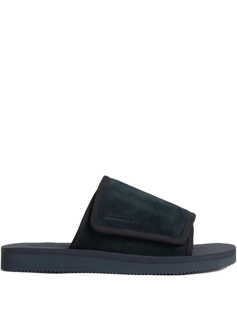 x Thisisneverthat suede strap slides - 1