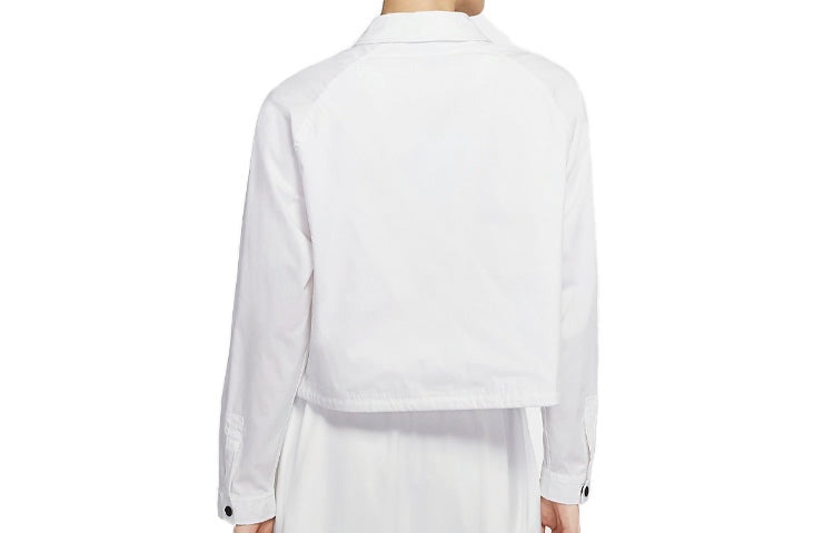(WMNS) Nike Sportswear Jacket White CV9032-100 - 2