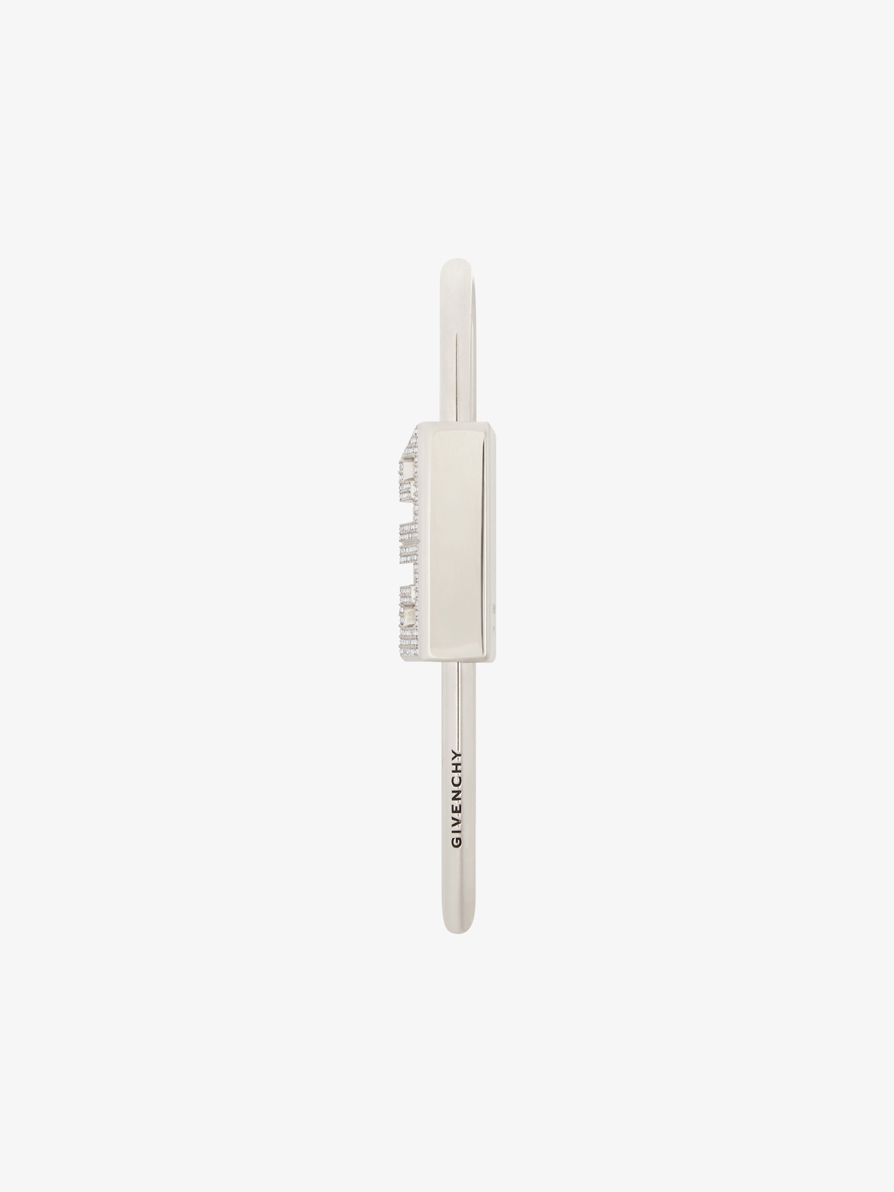 4G PADLOCK IN METAL WITH STRASS - 3