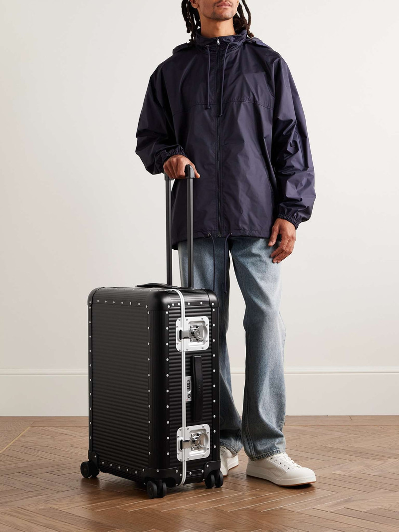 FPM Milano Bank Spinner 68cm Leather-Trimmed Aluminium Suitcase outlook