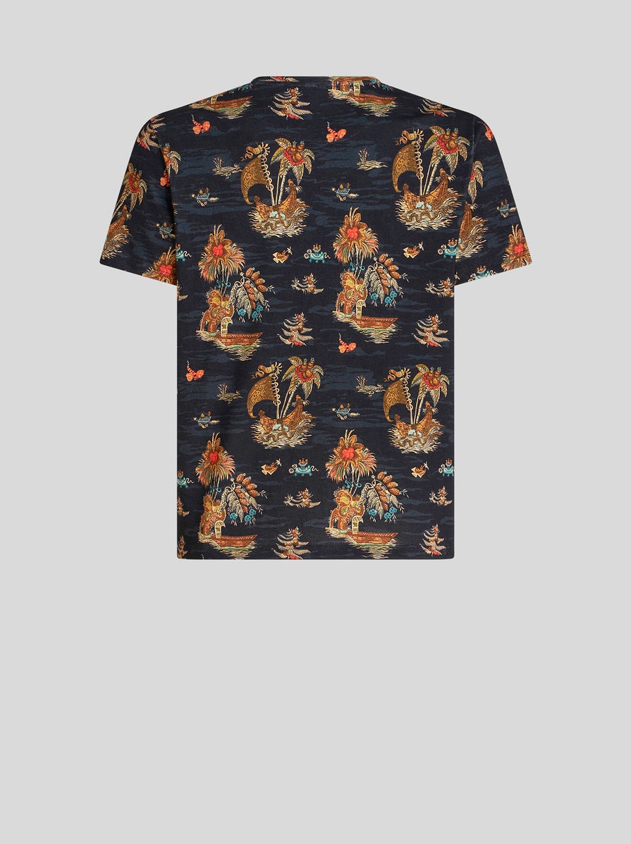 FIGURATIVE PATTERN T-SHIRT - 5