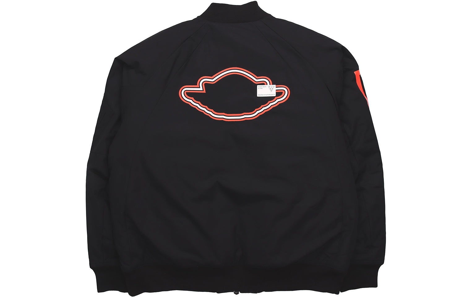 Air Jordan Stand Collar Long Sleeve Bomber Jacket 'Black' BQ6957-010 - 2