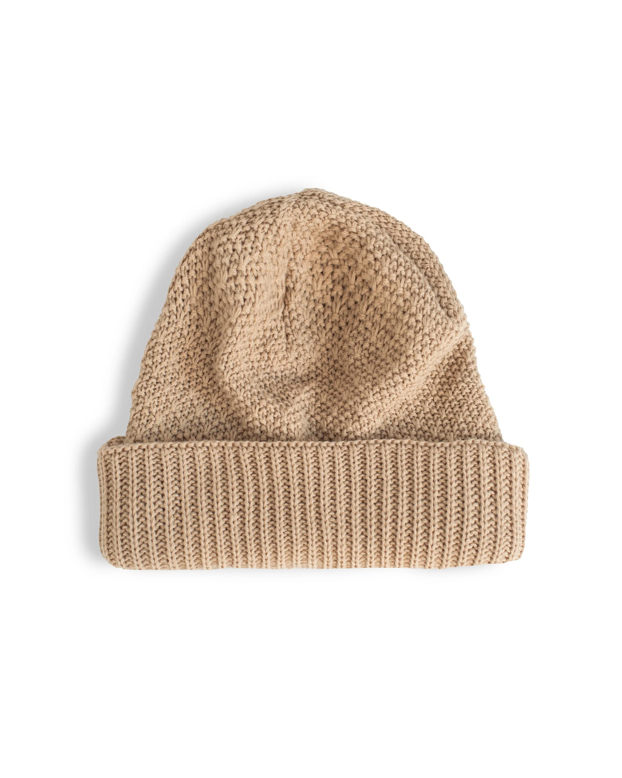 Natural Crochet Beanie - 1