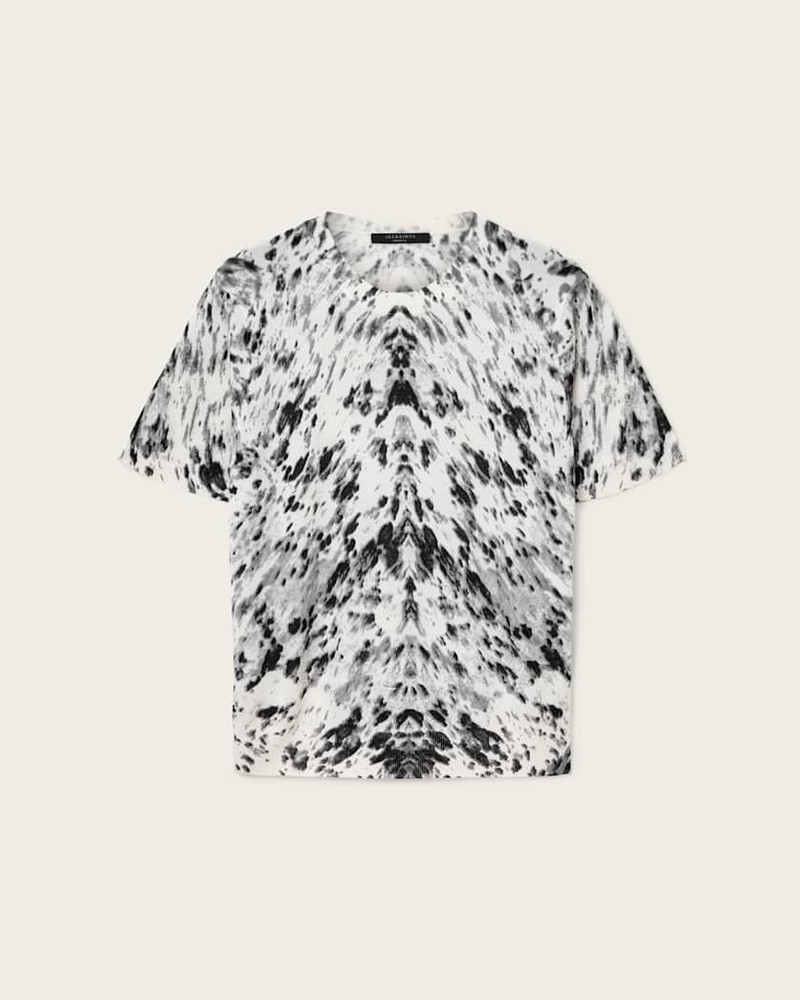 ANOUK SNAKE PRINT MERINO WOOL T-SHIRT 1