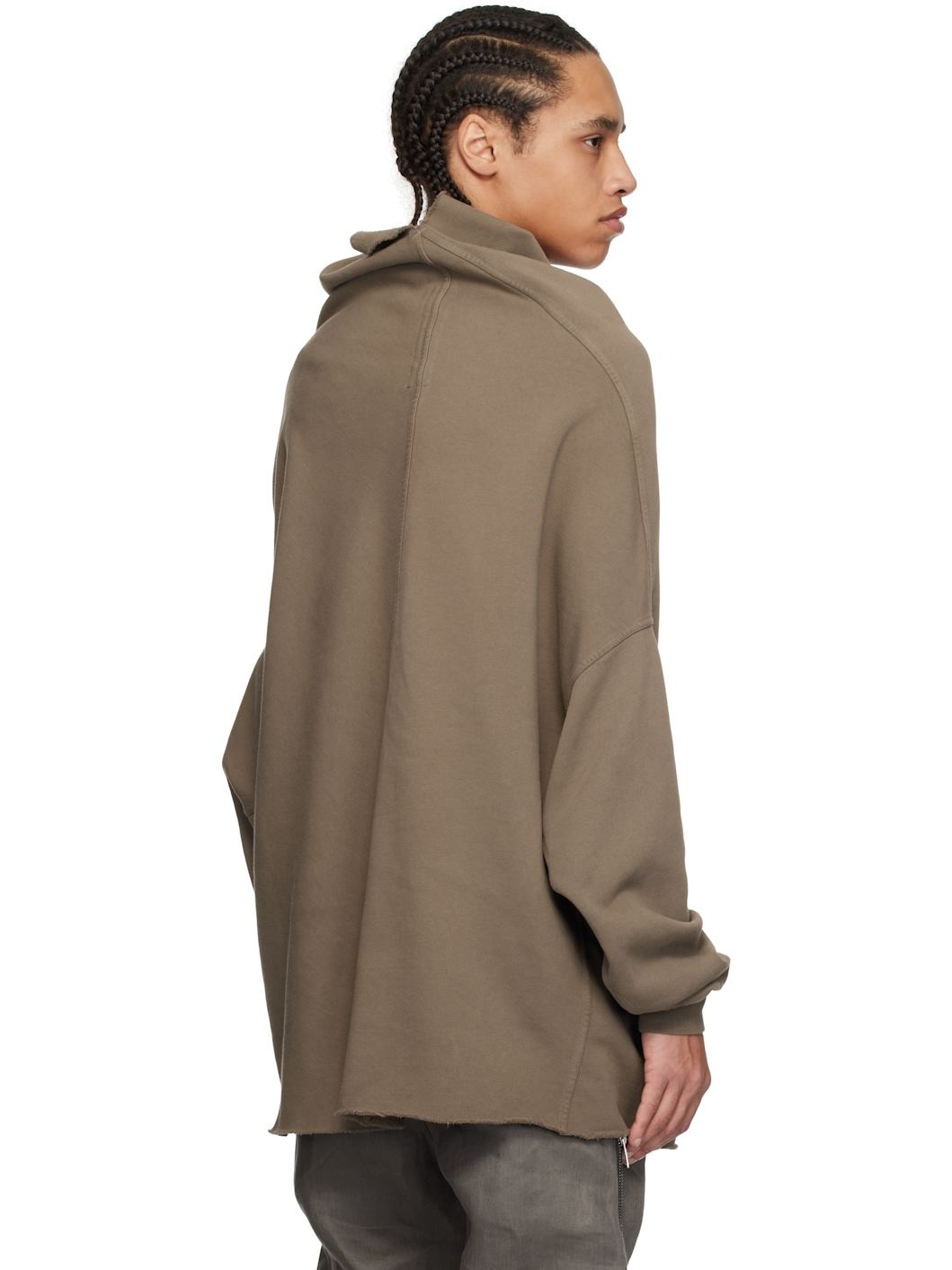 Gray Hollywood Shroud Turtleneck - 3