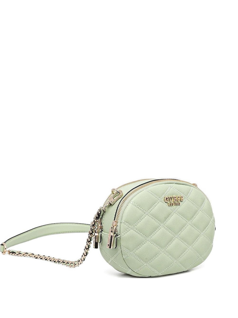 quilted chain-link cross-body bag 1