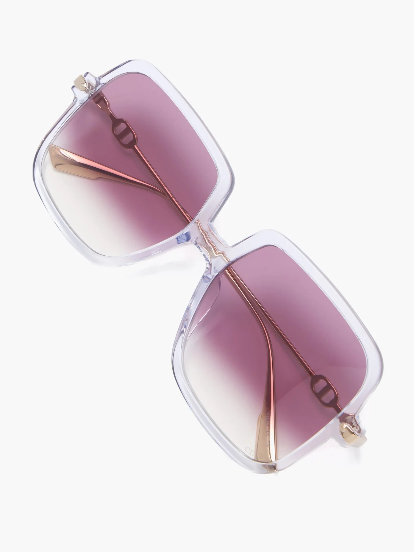 DiorLink1 square acetate sunglasses - 4