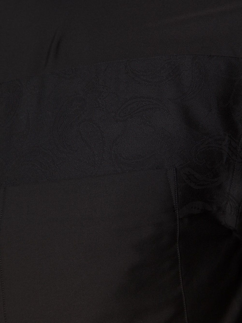 cutout detail panelled shirt 5