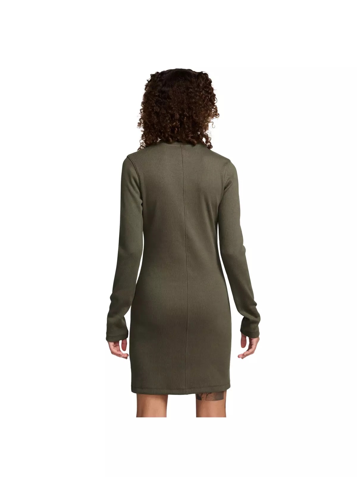 Women's Long-Sleeve Knit Dress - 2