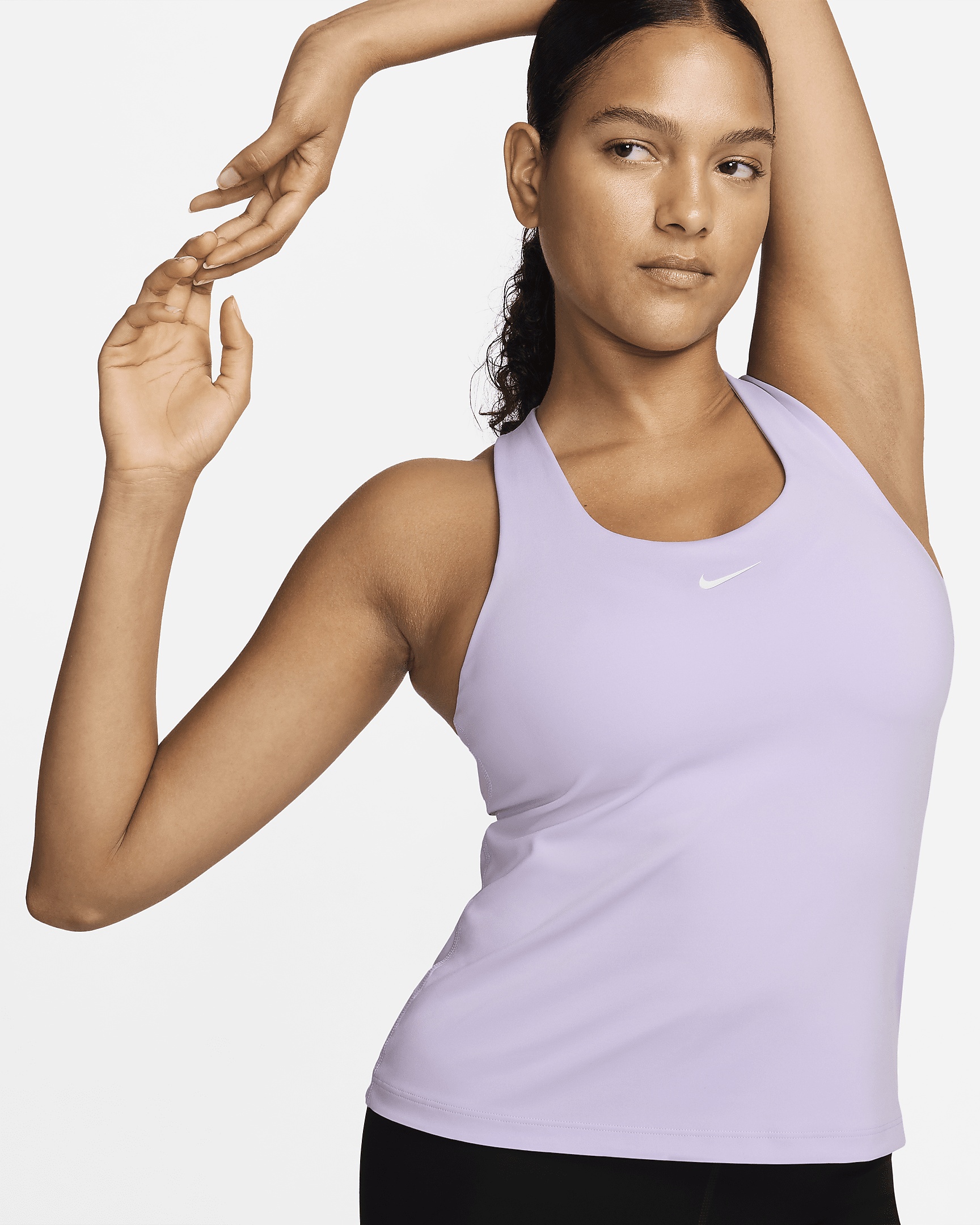 Nike Swoosh Women's Medium-Support Padded Sports Bra Tank - 1