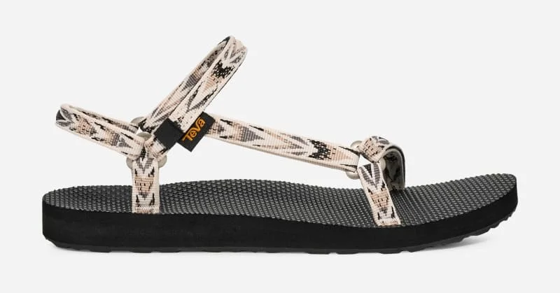 Women's Original Universal Slim Sandal in Archive Wings White/Black - 1