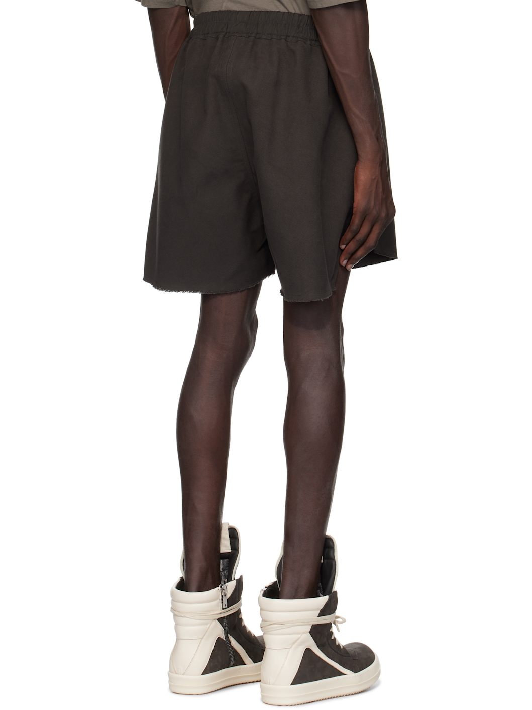 Gray Porterville Long Boxers Shorts - 3