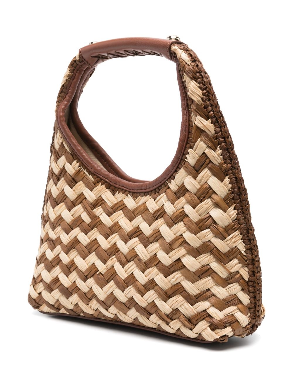 small Zigzag-pattern tote bag - 3
