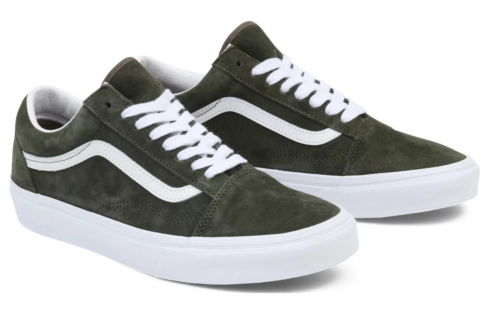 Vans Old Skool Zamszowe 'Green' VN0A4BW250K - 3