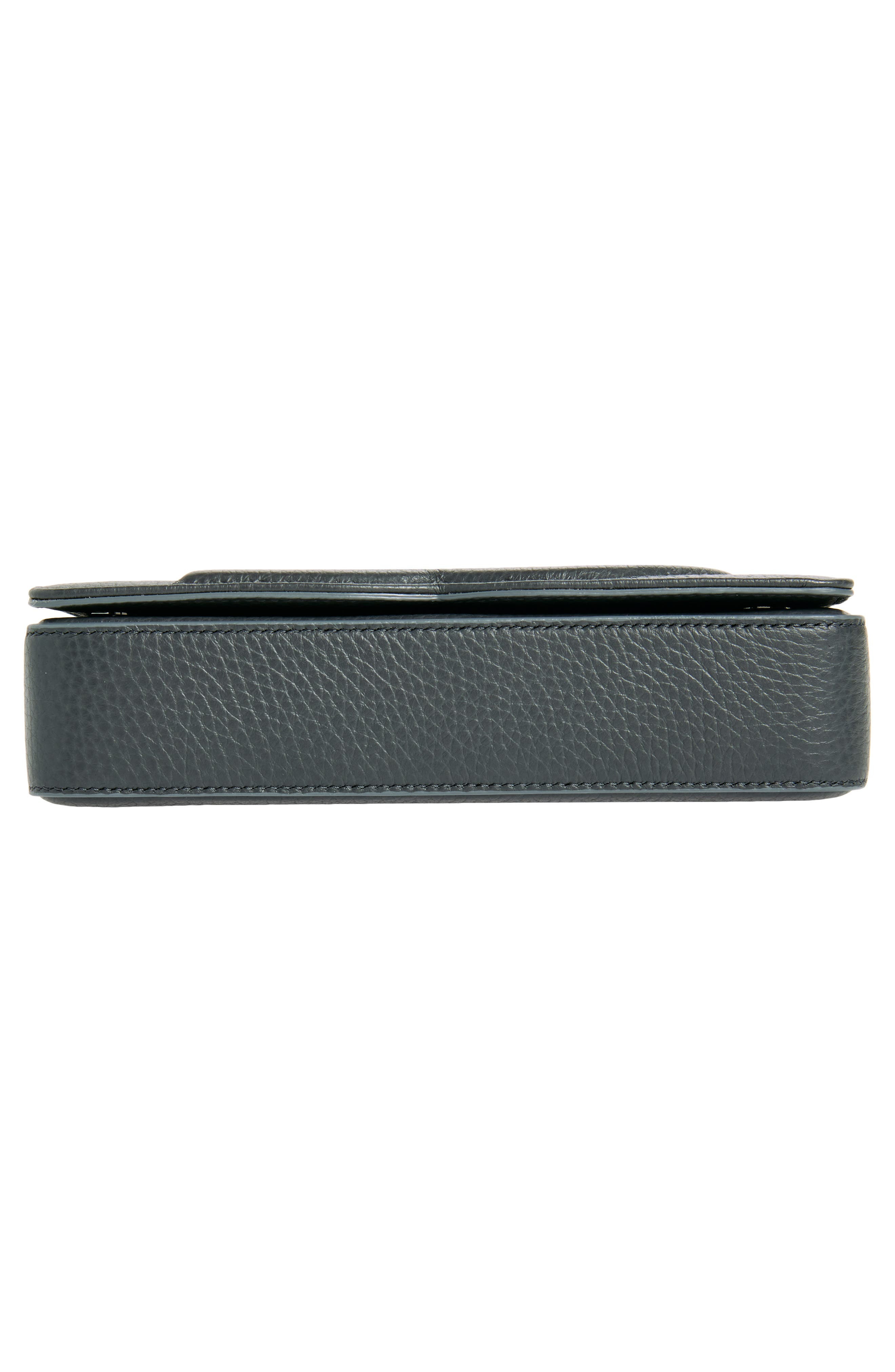 Dolce&Gabbana Mini Deerskin Leather Shoulder Bag in Grigio at Nordstrom - 5