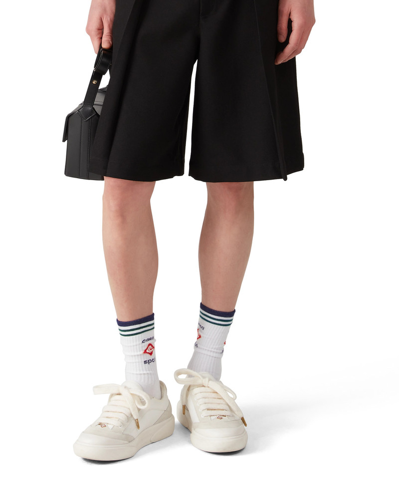 Chicano Pleated Shorts | Casablanca Paris 3
