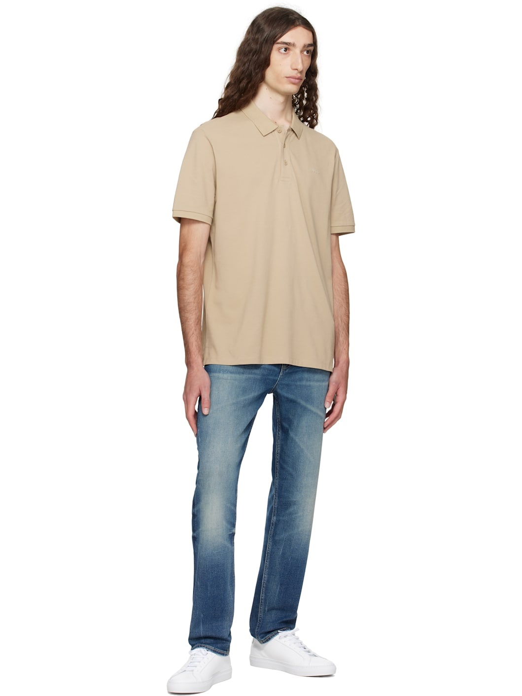 Blue Stretch Jeans - 4