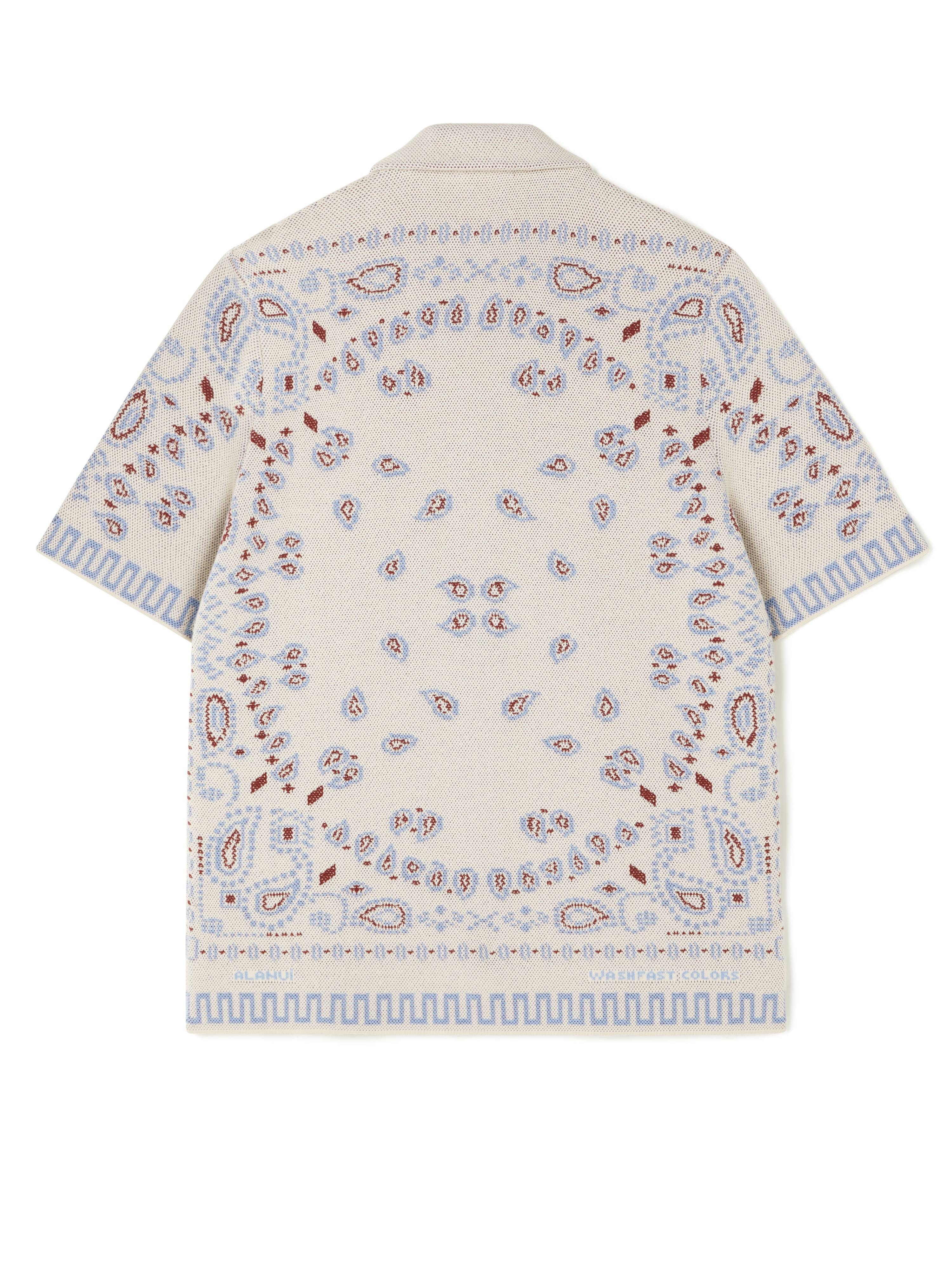 Cotton Piquet Bandana Shirt - 3